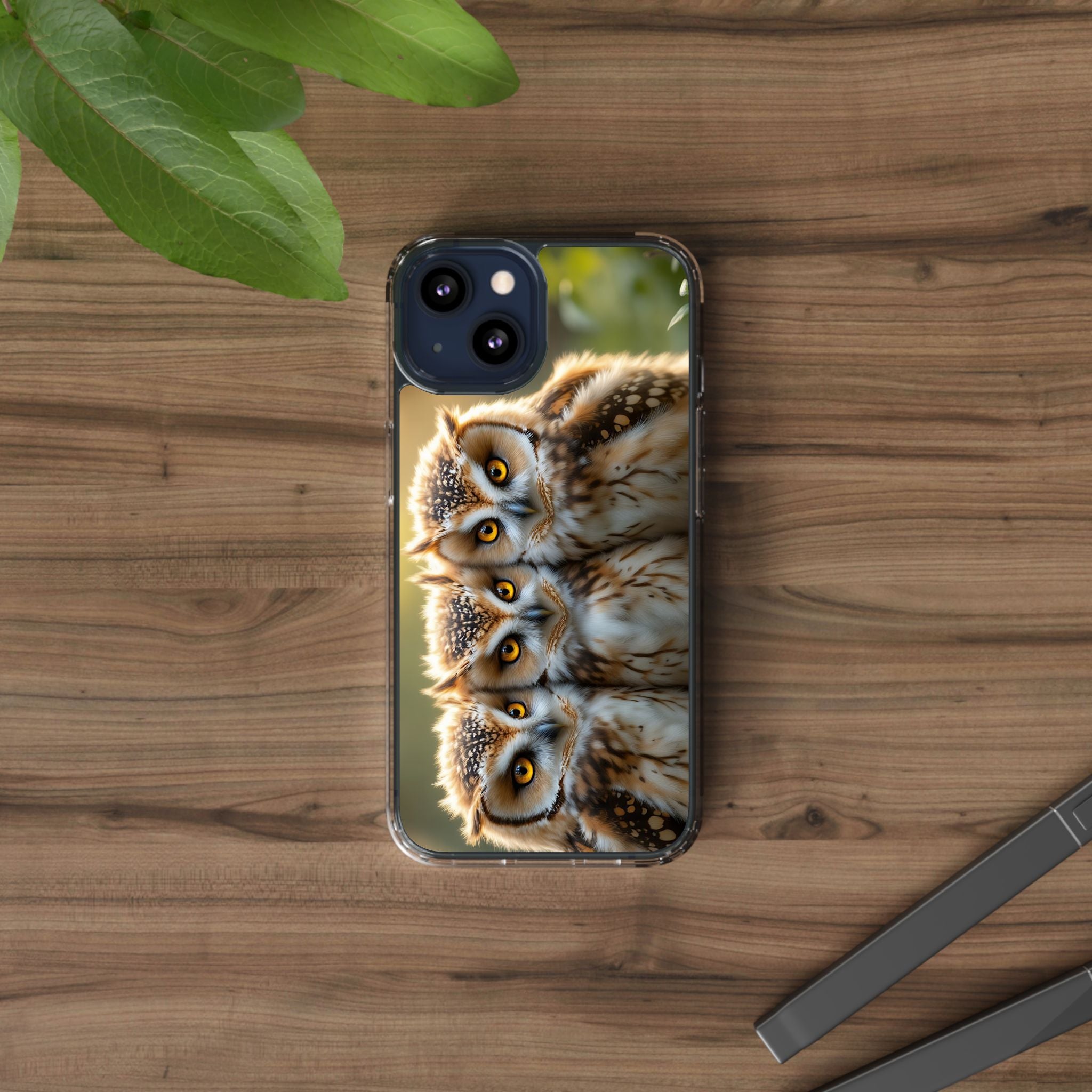 Three Owls Phone Case