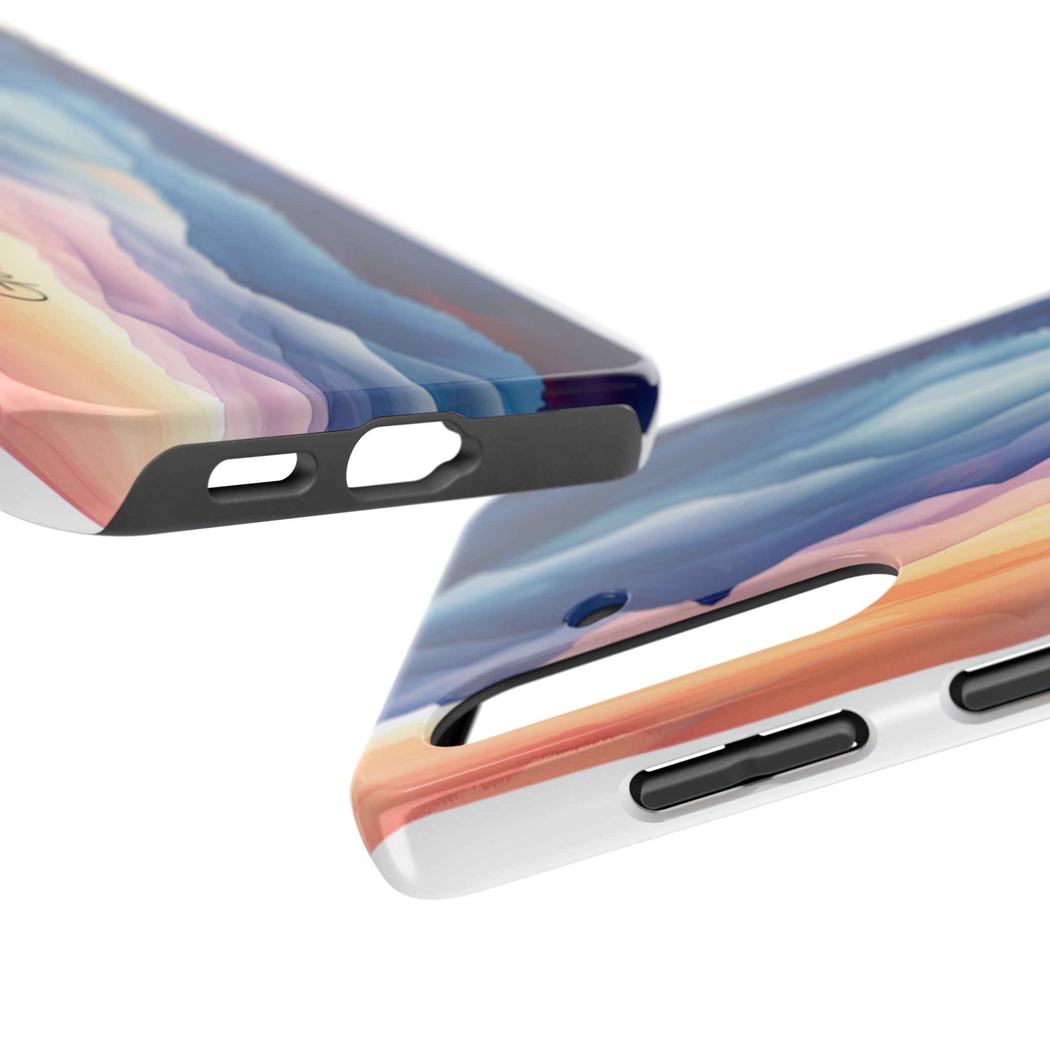 Phone Case — 'God Speaks You' Sunset Mountain Tough Protective Case