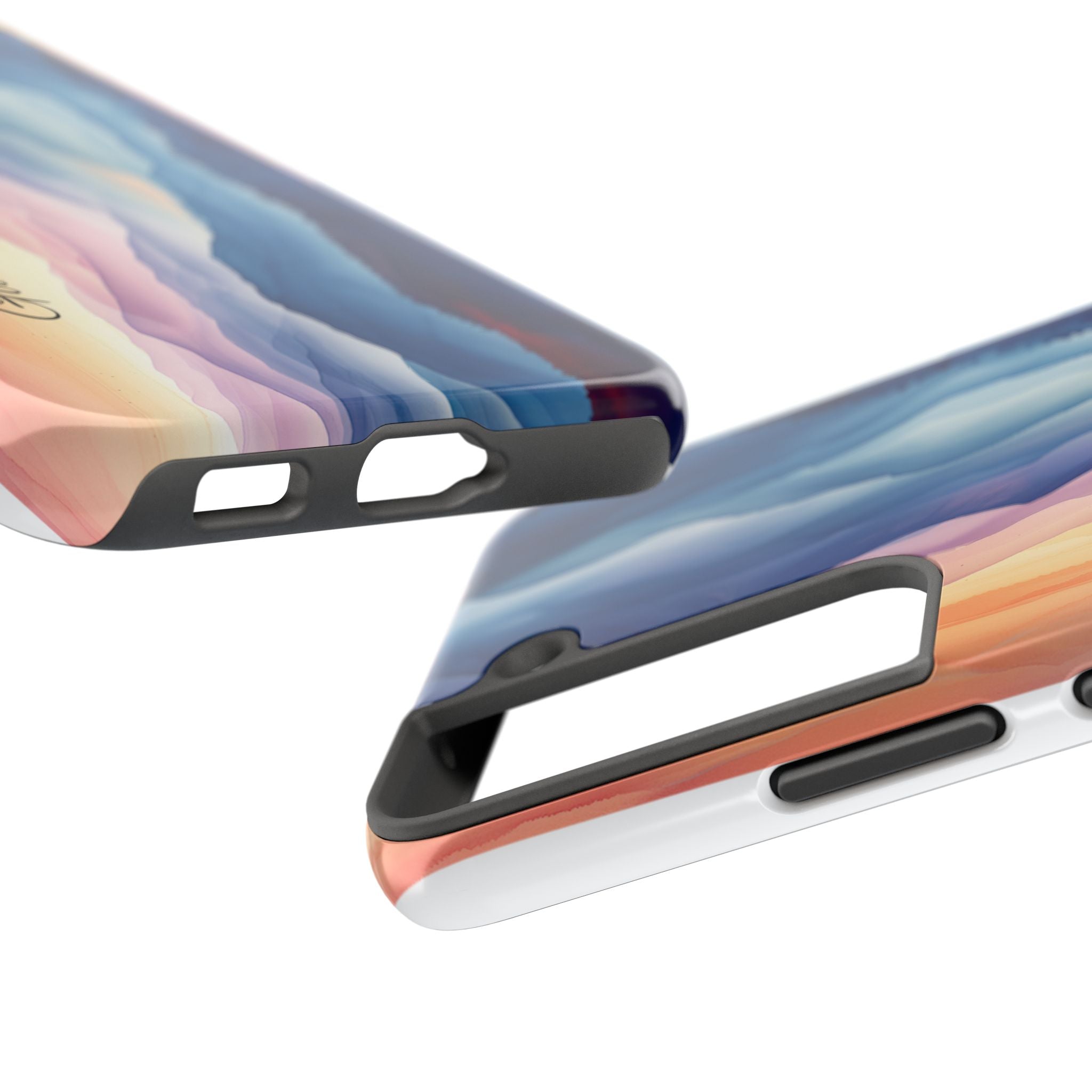 Phone Case — 'God Speaks You' Sunset Mountain Tough Protective Case