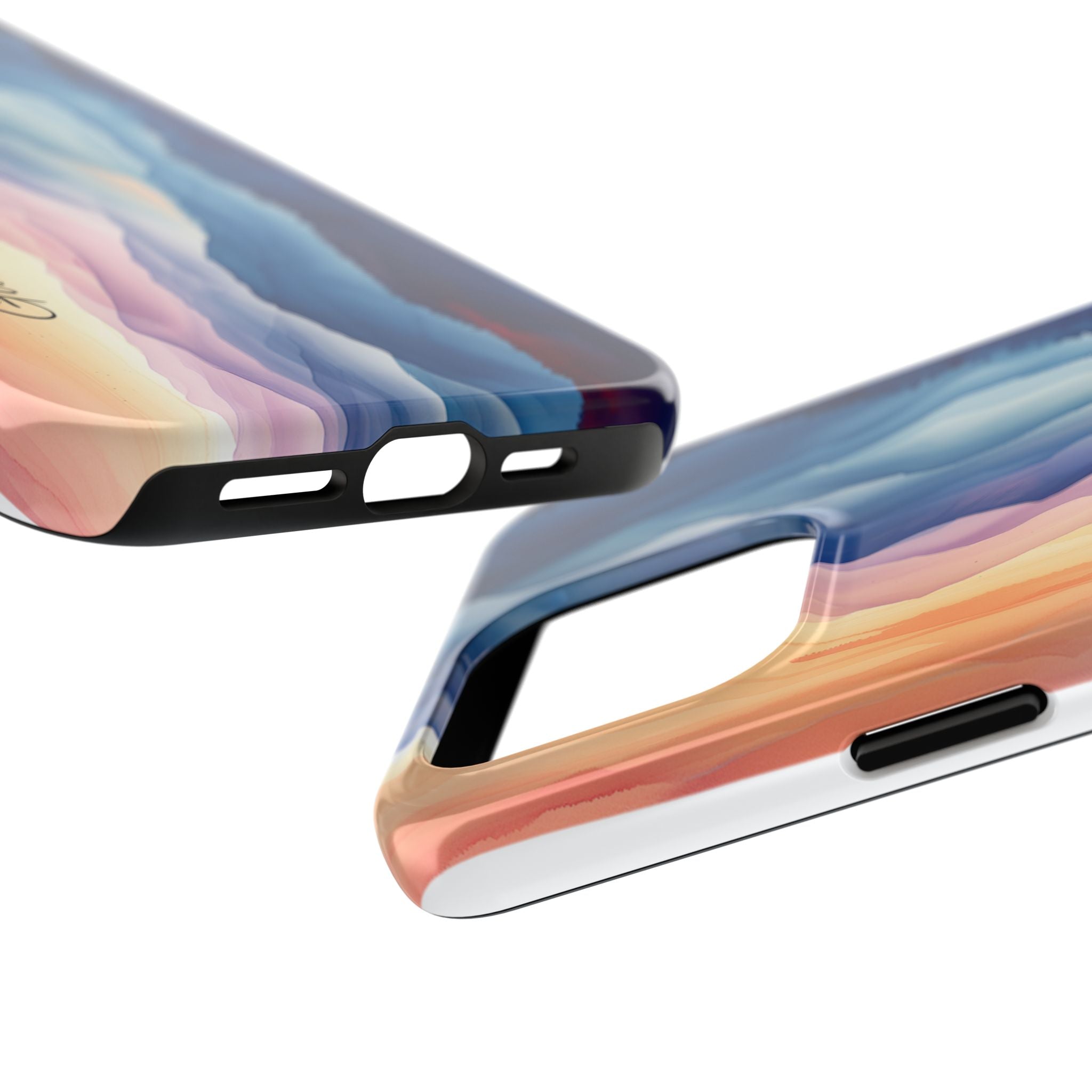 Phone Case — 'God Speaks You' Sunset Mountain Tough Protective Case