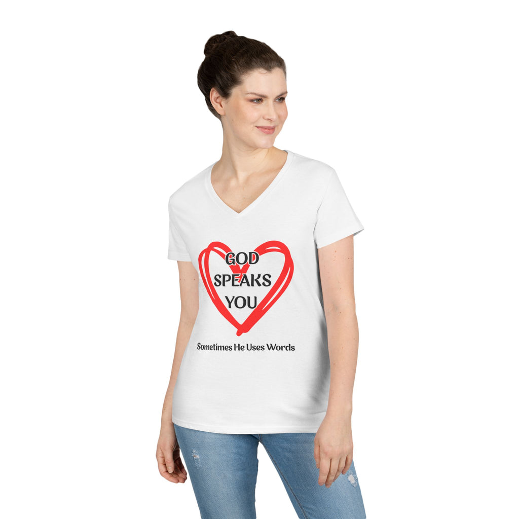Ladies' V-Neck T-Shirt